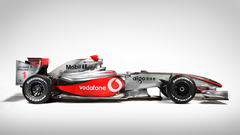 Formula one vehicles McLaren