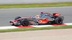 Formula one vehicles McLaren