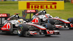 Formula one vehicles McLaren