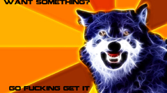 Fractalius meme Courage Wolf