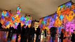 France 2008 lyon fête des Lumières la place des Terreaux