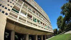 France architecture buildings marseille fisheye effect Le 