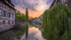 France buildings strasbourg rivers cityscapes HDR Photography