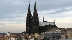 France cathedrals Clermont clermont-ferrand