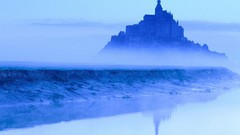 France mont saint-michel viewscape