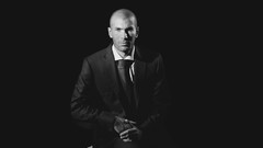 France Real Madrid suit soccer zinedine zidane