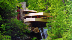 Frank Lloyd Wright waterfalls
