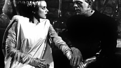 Frankenstein Bride of Frankenstein grayscale
