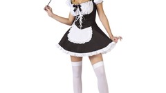 French maids Simple Background