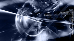 Frenzy words signs abstract