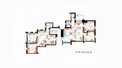 Friends (TV Series) floor plans