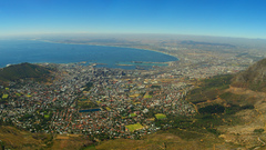 From Capetown tablemountain