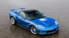 Front chevrolet corvette chevrolet corvette zr1 blue cars