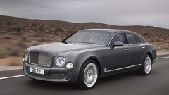 Front driving Bentley Mulsanne