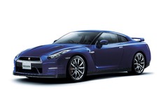 Front studio muscle cars Simple Background Nissan GT-R R35 