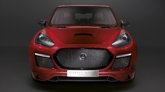 Front studio Supercars red cars Eterniti Artemis