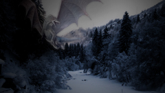 Frostbitten dragon Art