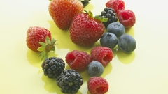 Fruits blackberry fruit strawberries