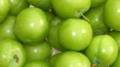 Fruits food green apples
