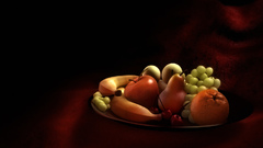 Fruits food oranges cherries