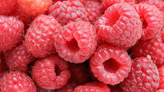 Fruits food raspberries