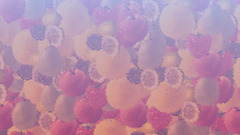 Fruits fruit pointilize gradient