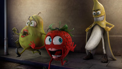 Fruits funny exhibitionism