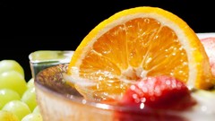 Fruits oranges grapes orange