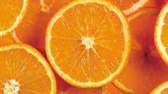 Fruits oranges orange slices