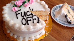 Fuck off cakes