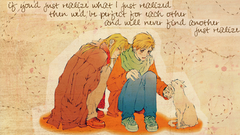Fullmetal alchemist blondes text