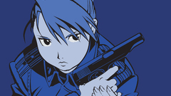 Fullmetal alchemist blue Guns