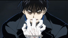 Fullmetal alchemist roy mustang