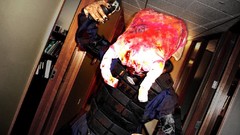 Funny combine cosplay Headcrab