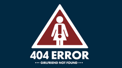 Funny error girlfriend warning