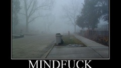 Funny fog garbage demotivational