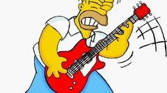 Funny guitars htc Homer Simpson