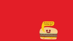 Funny hamburgers