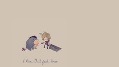 Funny minimalistic Eeyore