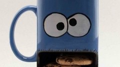 Funny mugs Cookie Monster
