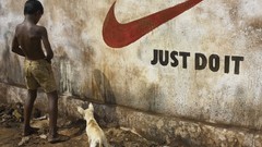 Funny Nike just do it peeing