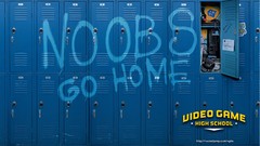 Funny noob Video Game High School