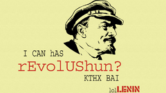 Funny revolution Lenin
