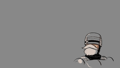 Funny Robocop Threadless beard