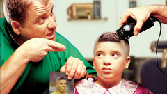 Funny Ronaldo haircut
