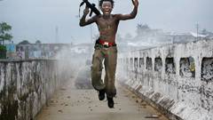 Funny RPG jumping arms