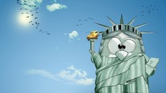 Funny Statue of Liberty