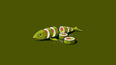 Funny sushi