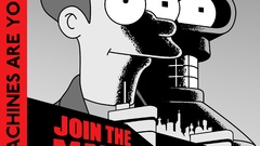 Futurama Bender posters philip