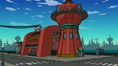 Futurama planets planet express